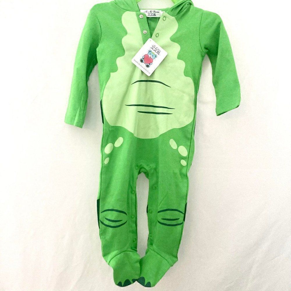 Halloween Costume Dinosaur Hooded 9/12M - Picture 3 of 9